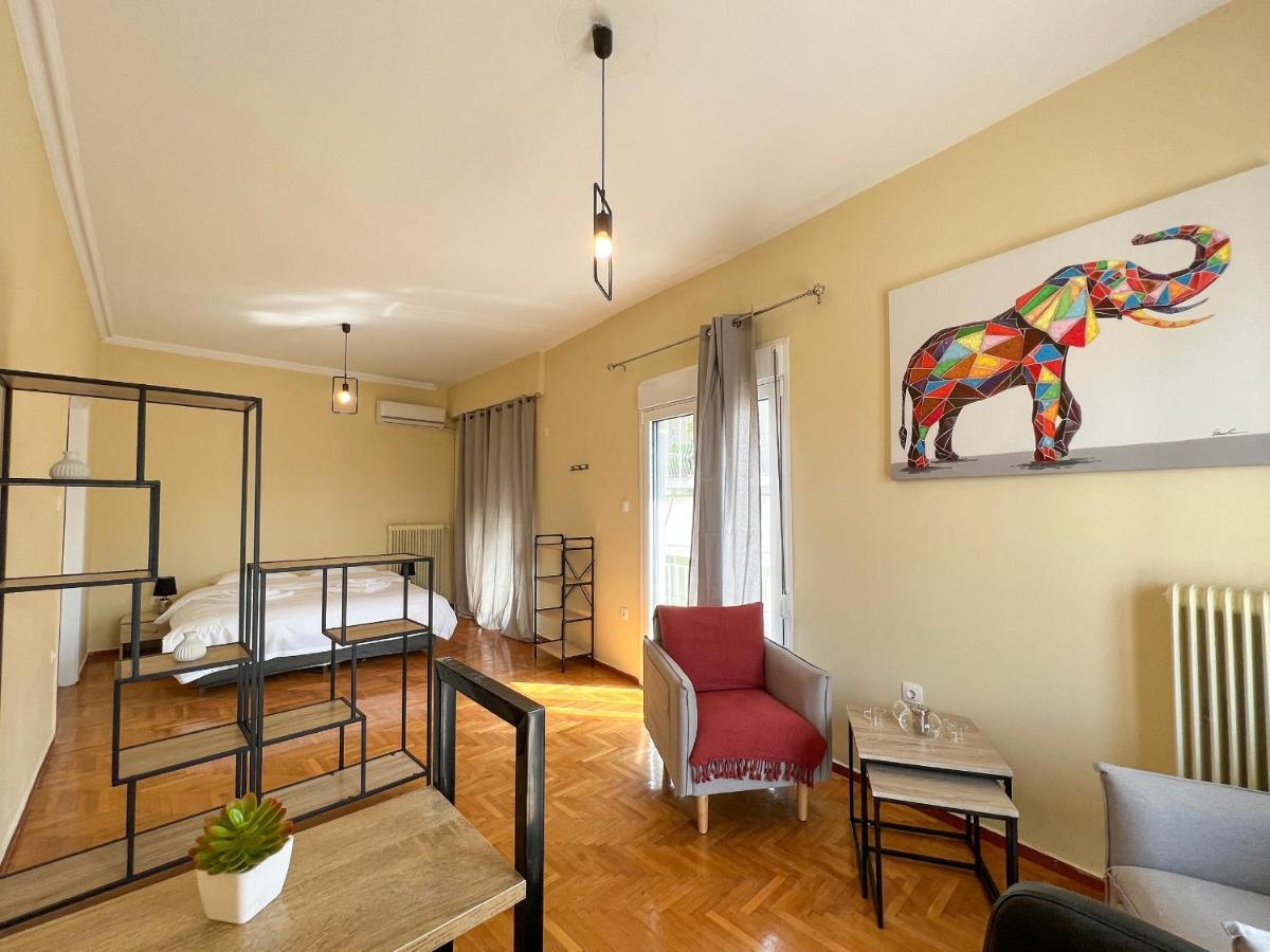 Chiou Spacious 90Sqm Apt In Афины Экстерьер фото