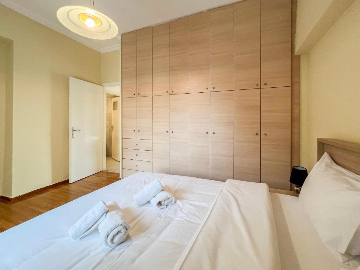 Chiou Spacious 90Sqm Apt In Афины Экстерьер фото